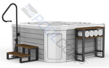 Load image into Gallery viewer, MSH010 Spa Side Handrail w/ LED Light
